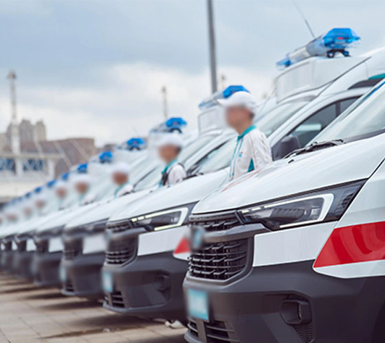 礼泉县服务车队展示